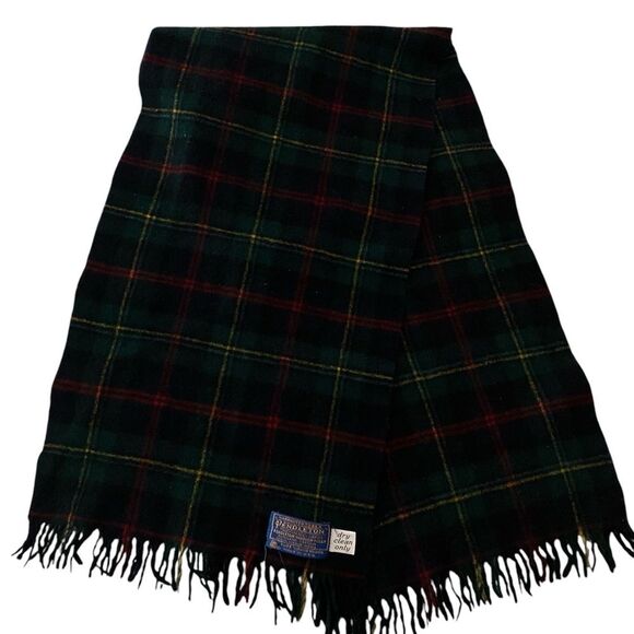 Vintage Pendleton Wool Scarf - Picture 3 of 3